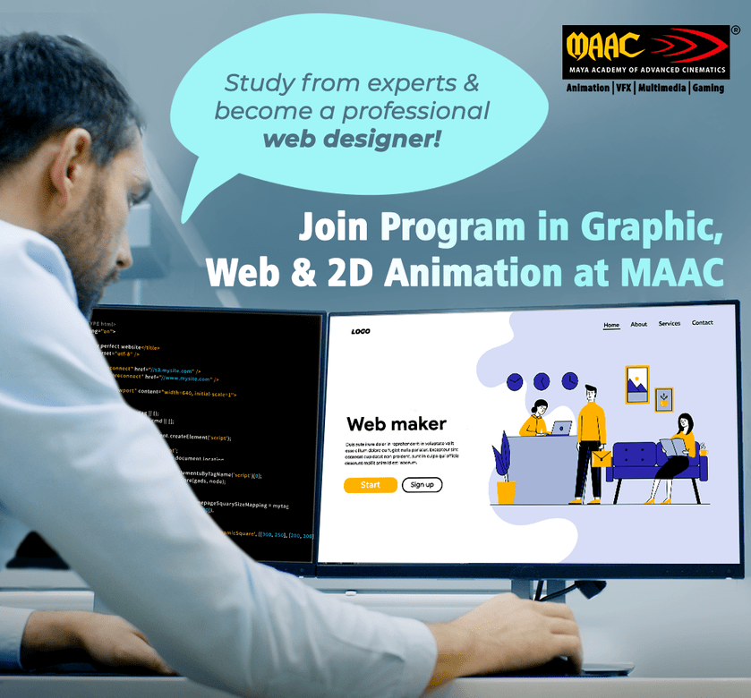 You are currently viewing Join Program in Graphic, Web & 2D Animation at MAAC Dunlop